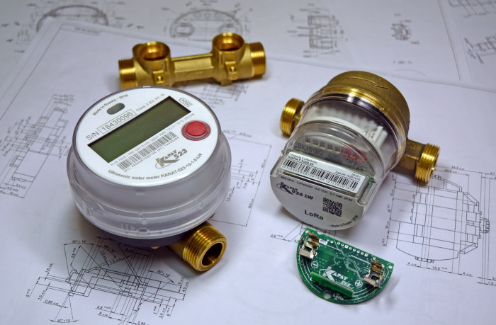 IoT-CONNECTED PART for LoRaWAN network connection for YOUR metering instruments 