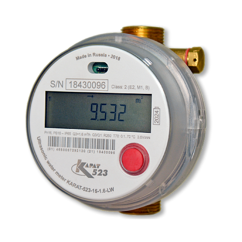  KARAT-523 Ultrasonic compact water meters with integrated LoRaWAN standard interface